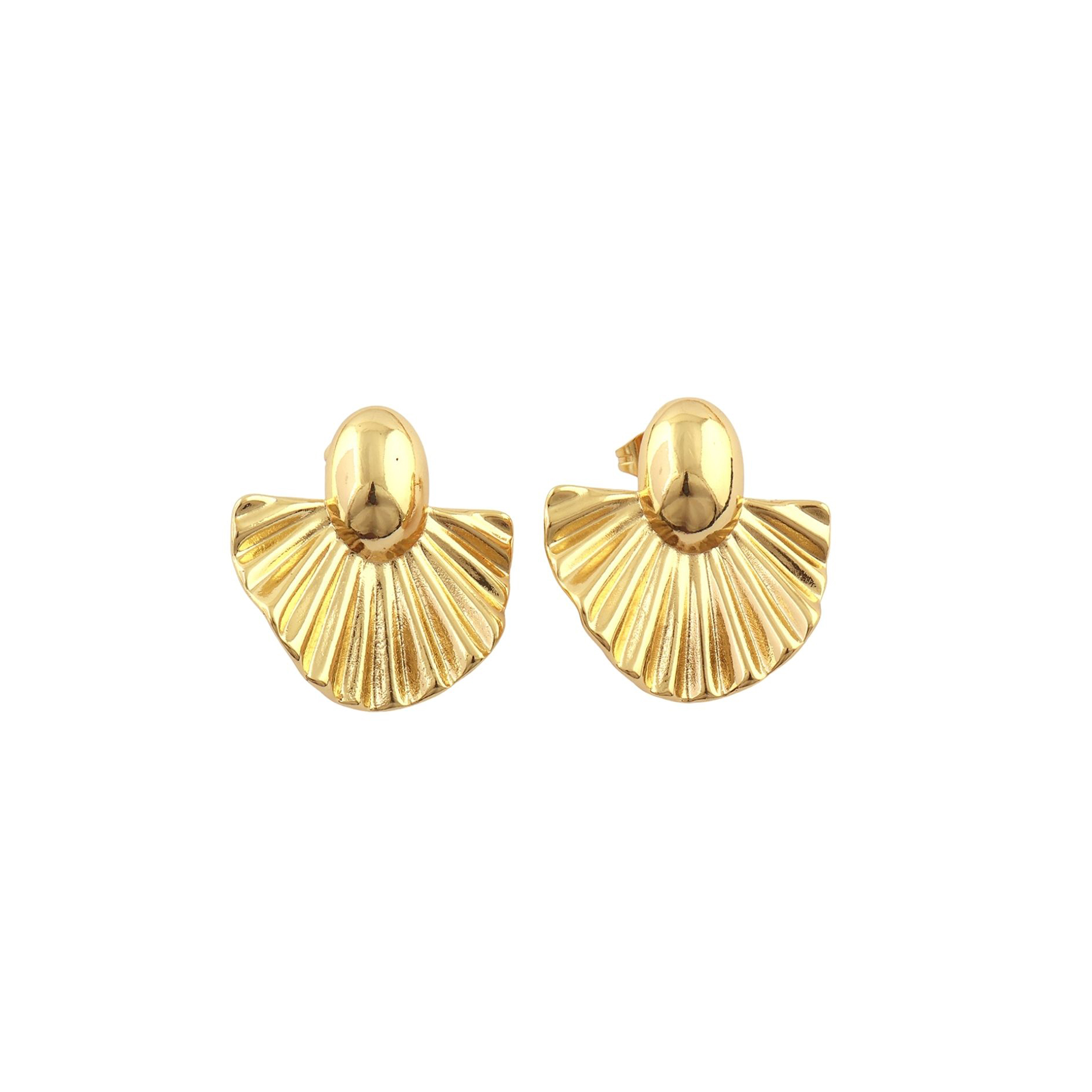 Geometric Statement Post Back Earrings