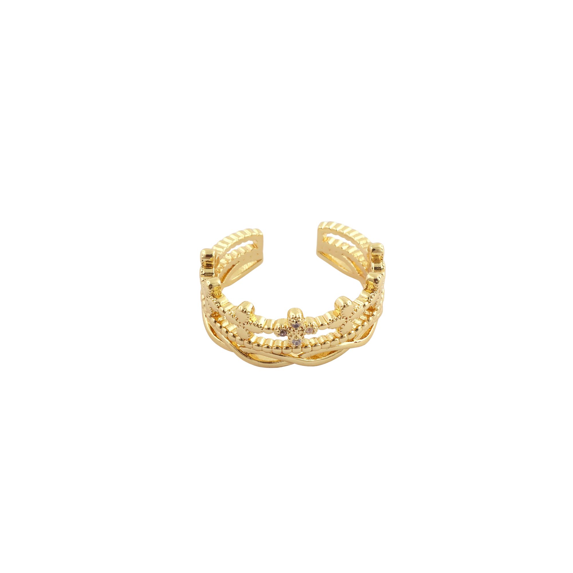Star Designer Multi Layer Band Ring